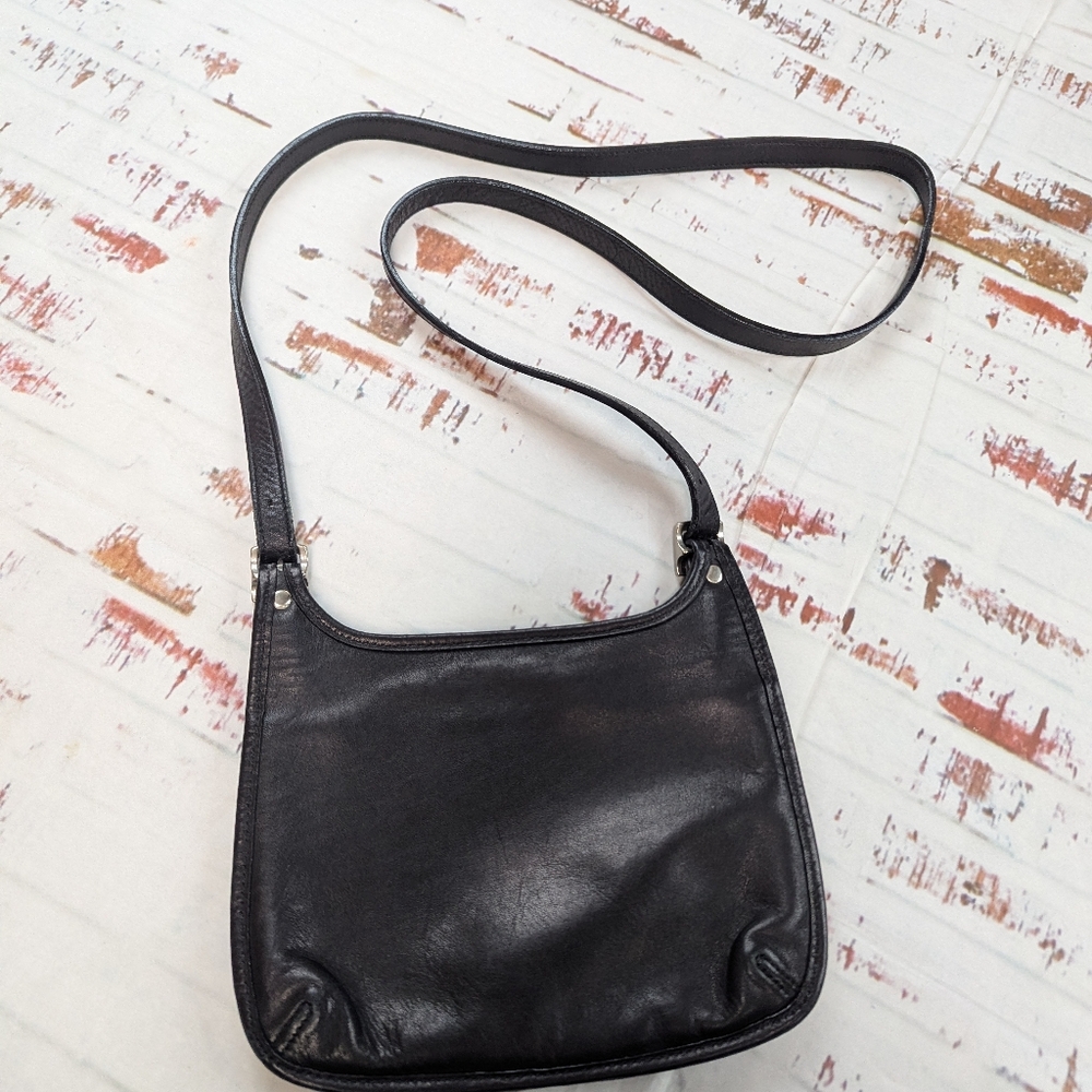 Coach Vintage Leather Slim Saddleback Crossbody Purse - Picture 8 of 9